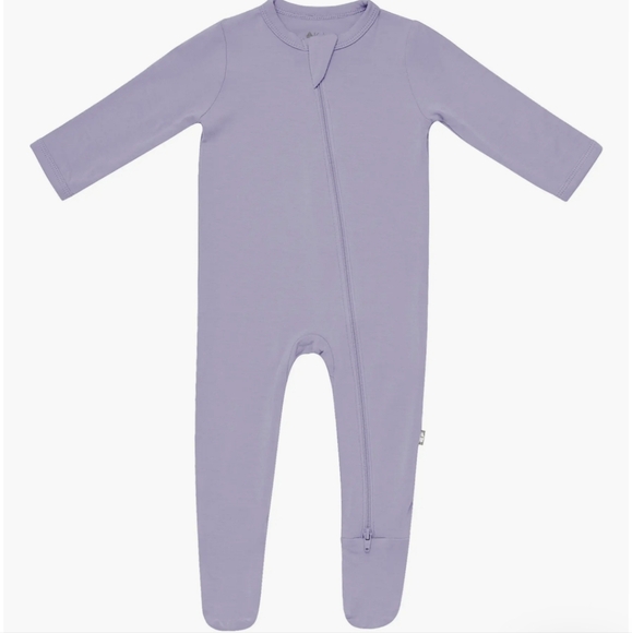 Kyte BABY Zippered Footie in Taro - Picture 2 of 7